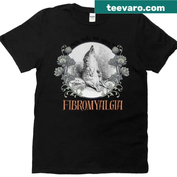 Illustrated fibro shrew design on T-shirt
