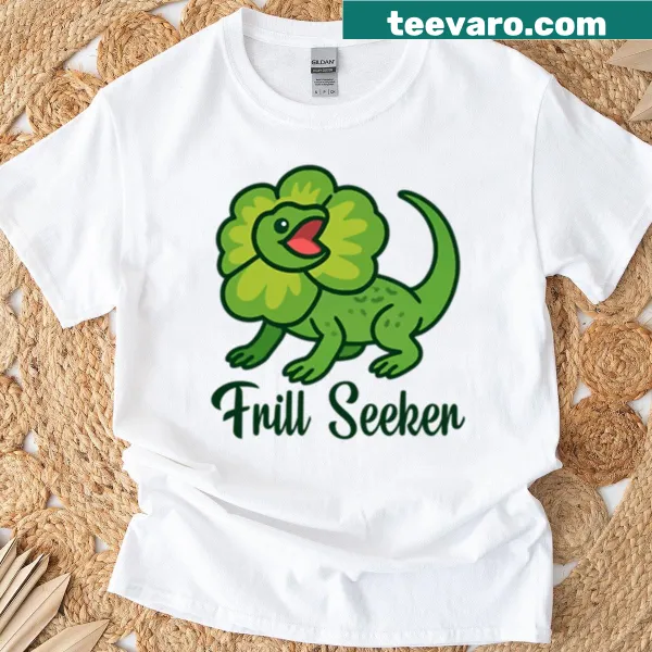 Cartoon frill-neck lizard T-shirt