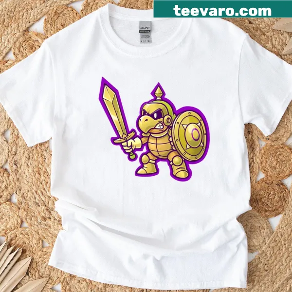 Koopa shell design with intersex pride colors from Paper Mario