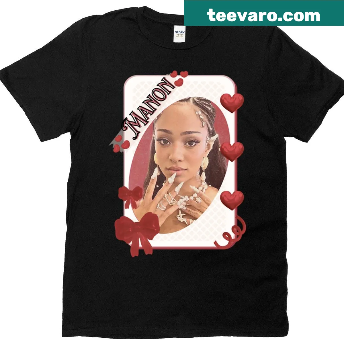 Kpop Y2K group card collage design featuring Kateye Manon. — on a men's t-shirt