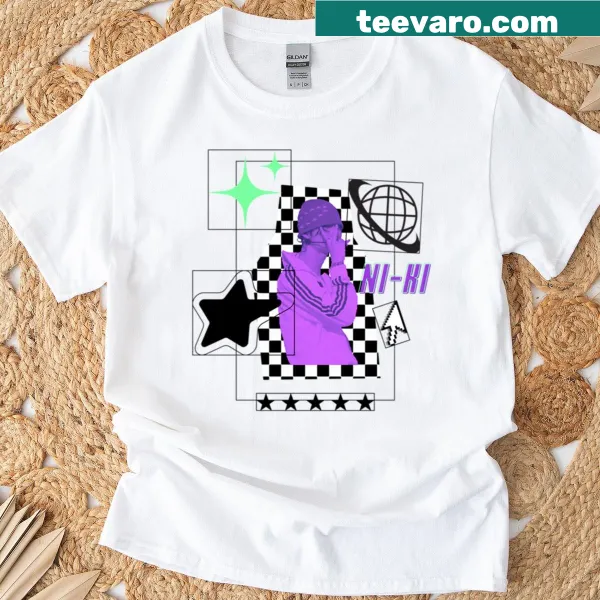 Birthday-themed octopus graphic T-shirt