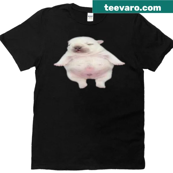 Cute oversized t-shirt featuring a French bulldog graphic