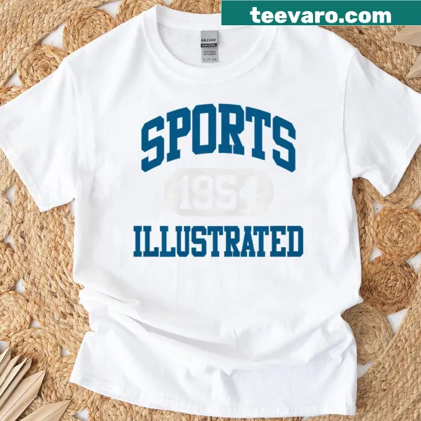 Sports Illustrated varsity style logo t-shirt since 1954