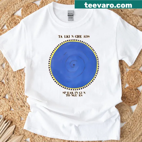 Vintage-style Talking Heads graphic T-shirt