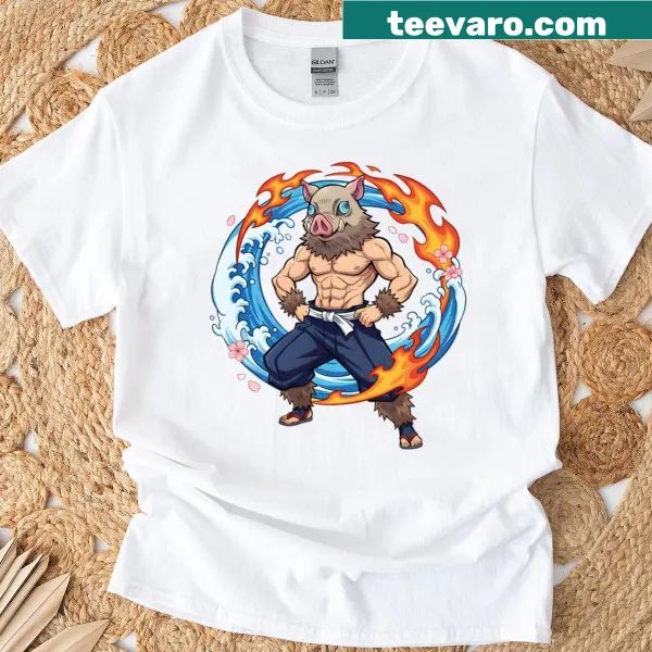 Adventurous T-shirt featuring a wild warrior design.