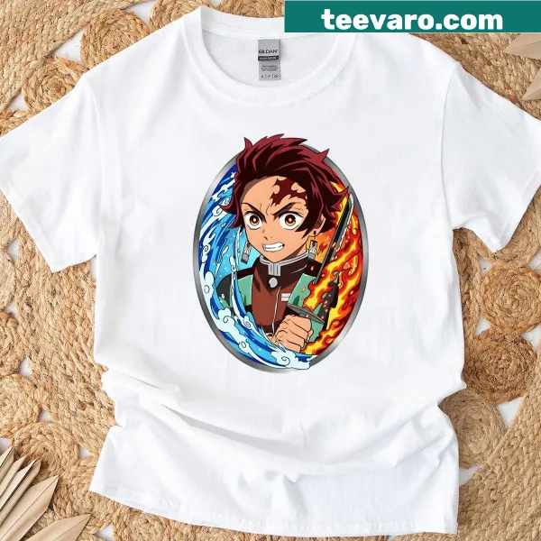 T-shirt featuring Wisteria Warrior graphic with flowers