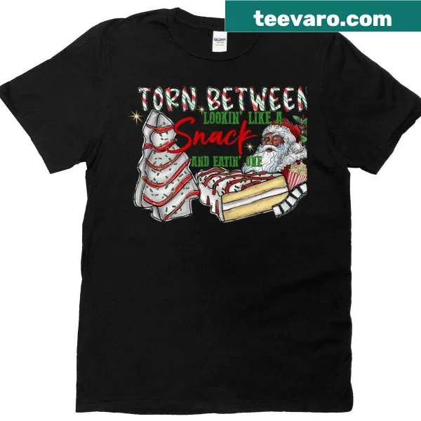 Funny Christmas saying about food on a T-shirt