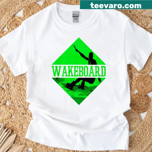 Vintage logo t-shirt for wakeboarding and wakeskating enthusiasts