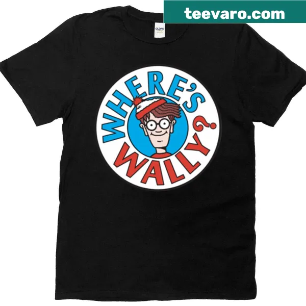 Wheres Wally graphic on both sides of a T-shirt