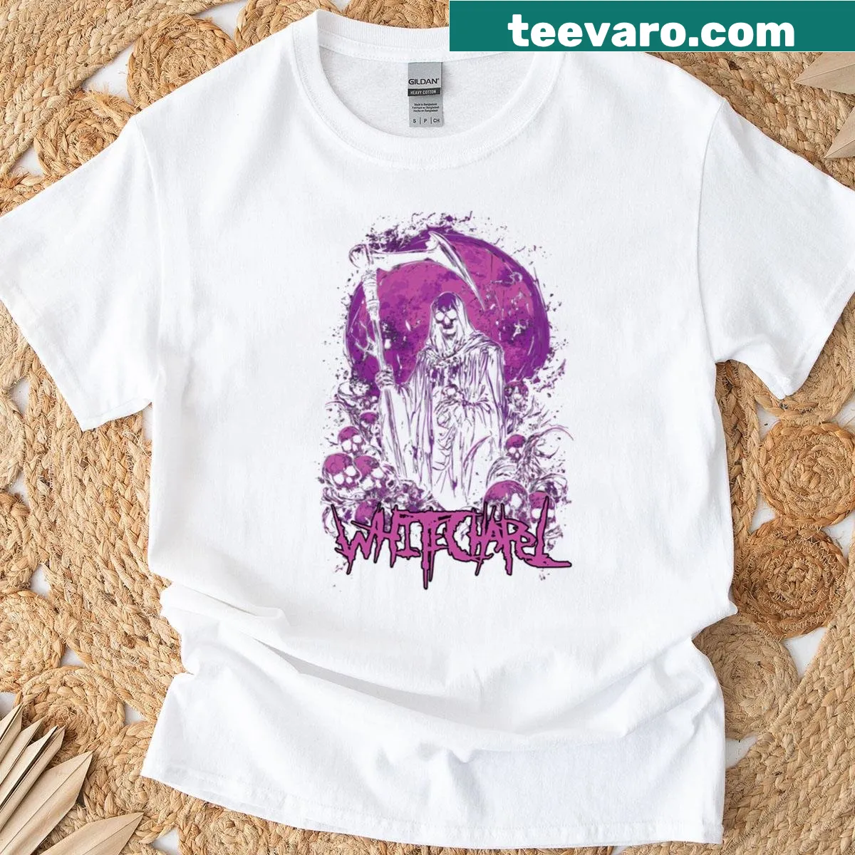 Shirt featuring the phrase 'A New Era Of Corruption' by Whitechapel — on a men's t-shirt