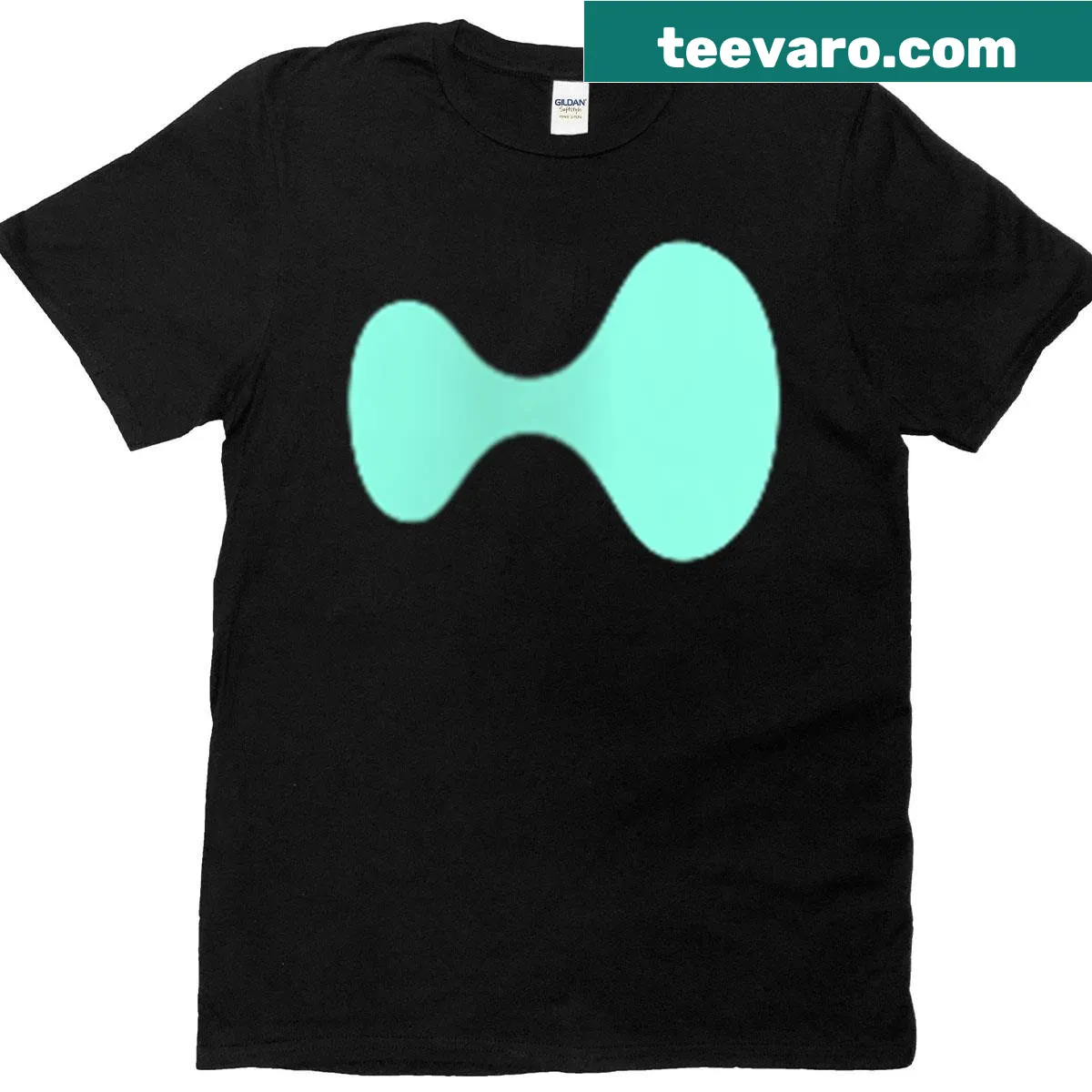 Minimalist Hyperliquid Pocket Logo T-shirt for crypto enthusiasts — on a men's t-shirt