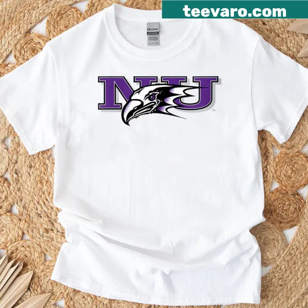 Niagara University Purple Eagles logo t-shirt for women