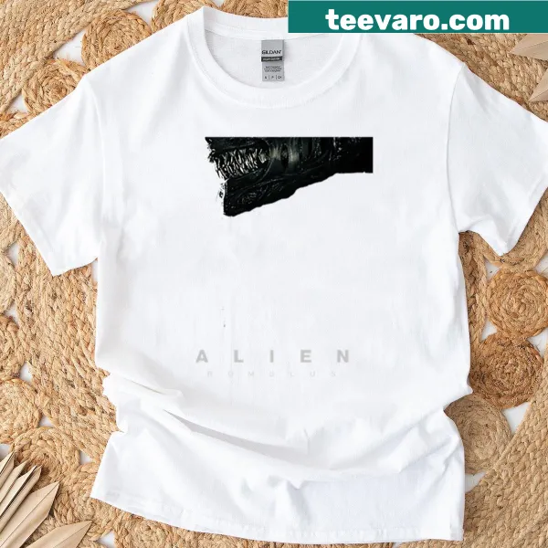 Sci-fi graphic T-shirt inspired by Alien Romulus
