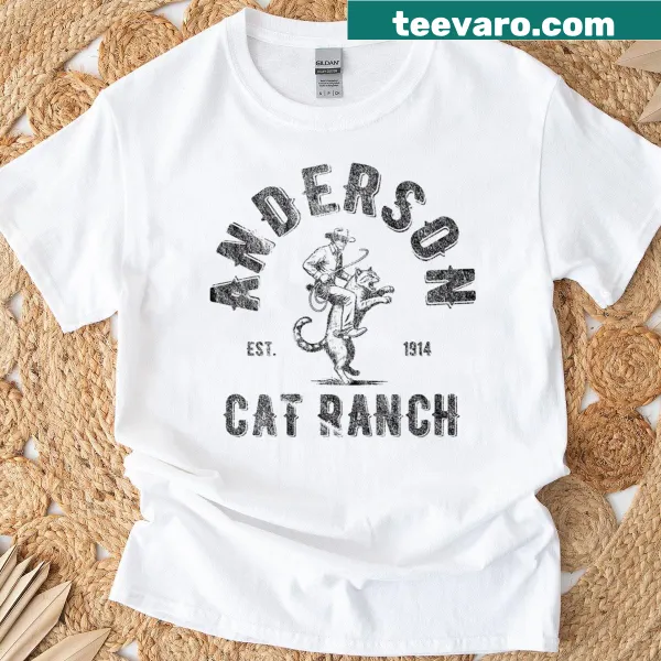 Playful cartoon T-shirt featuring cows in rodeo attire