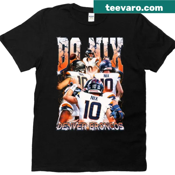 Denver Broncos T-shirt with team emblem design