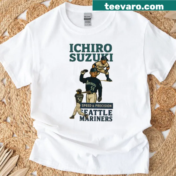 Boxy T-shirt featuring the Seattle Mariners logo in bold design