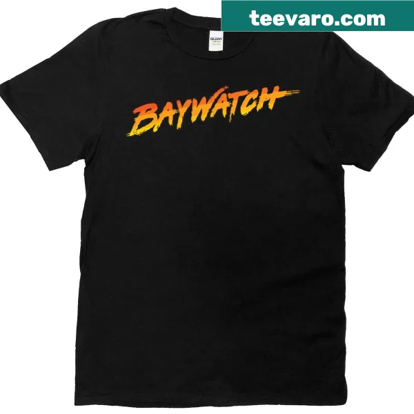 T-shirt featuring the classic Baywatch logo