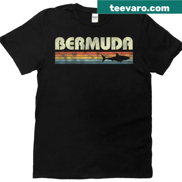 Vintage Bermuda Shark t-shirt with fun cruise theme