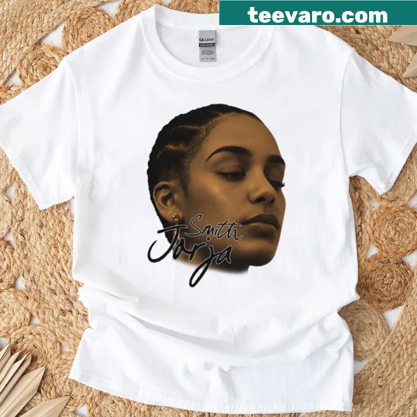 Illustration of a brown soul singer woman on a t-shirt