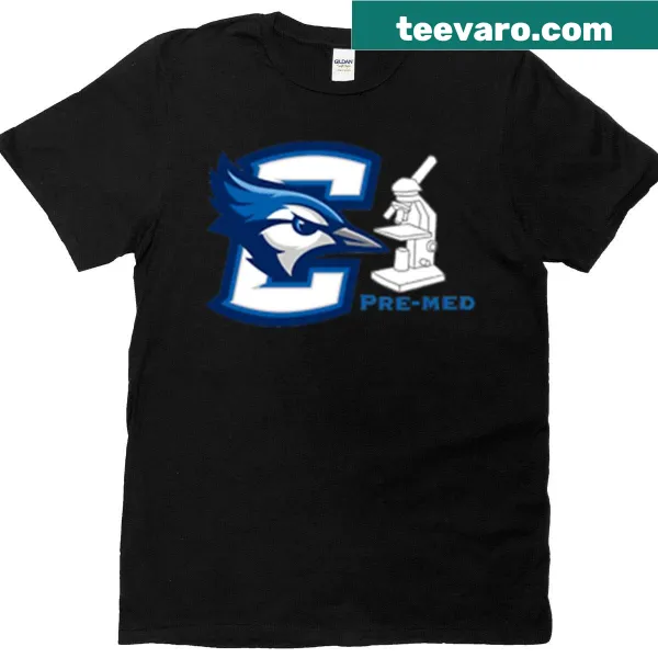 Oversized T-shirt featuring Creighton University Pre-med design