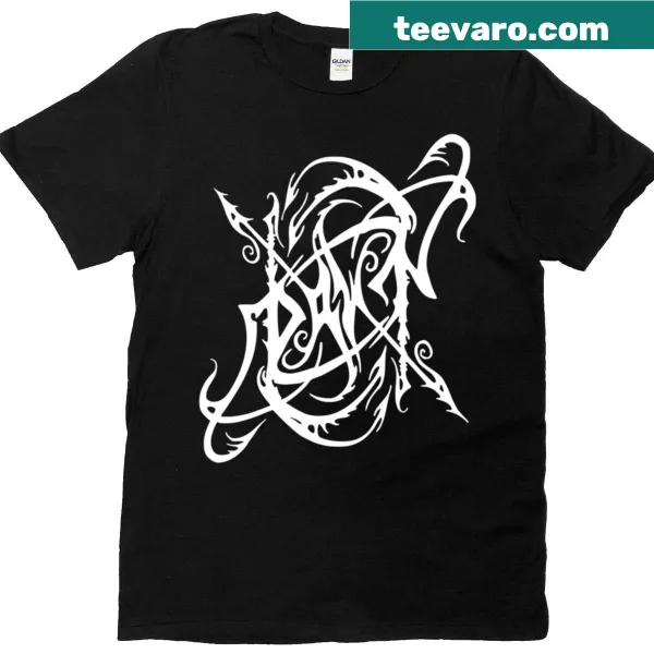 Oversized t-shirt with the bold Dawn Band HD logo design.