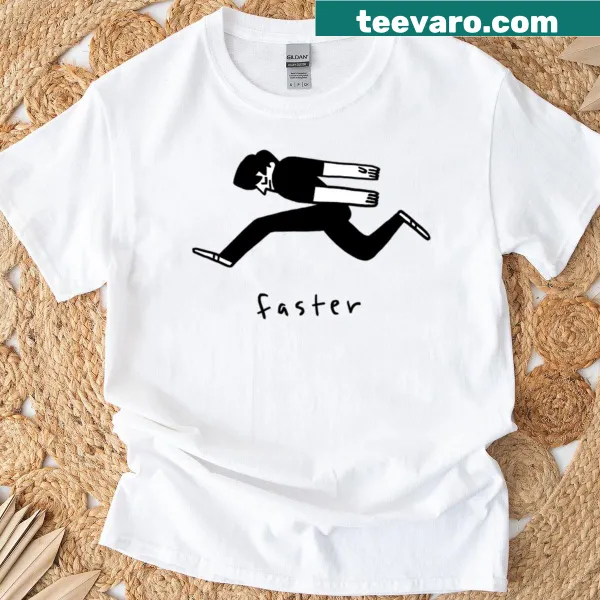 Oversized t-shirt with a playful Fast Boy graphic