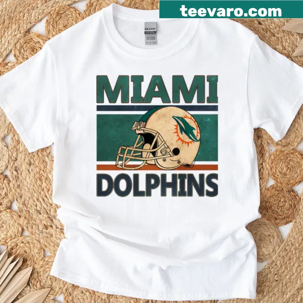 Miami Dolphins T-shirt featuring team emblem
