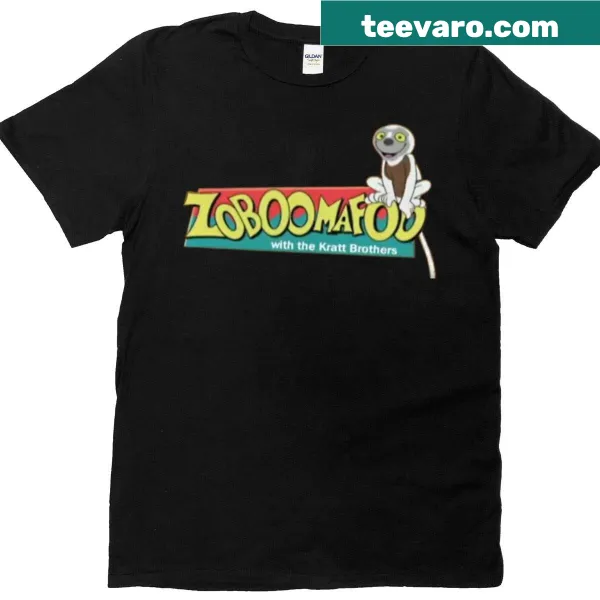 Fitted Zoboomafoo T-shirt featuring the playful character design