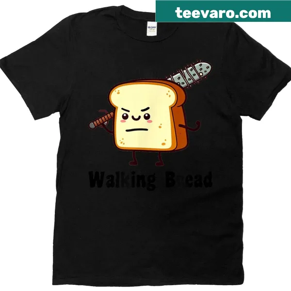 Bread pun graphic on humorous T-shirt