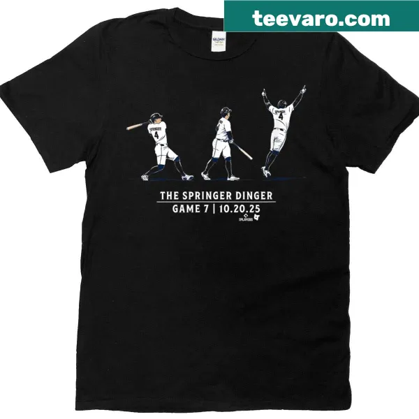 Toronto baseball shirt with 'The Game Seven Dinger' graphic
