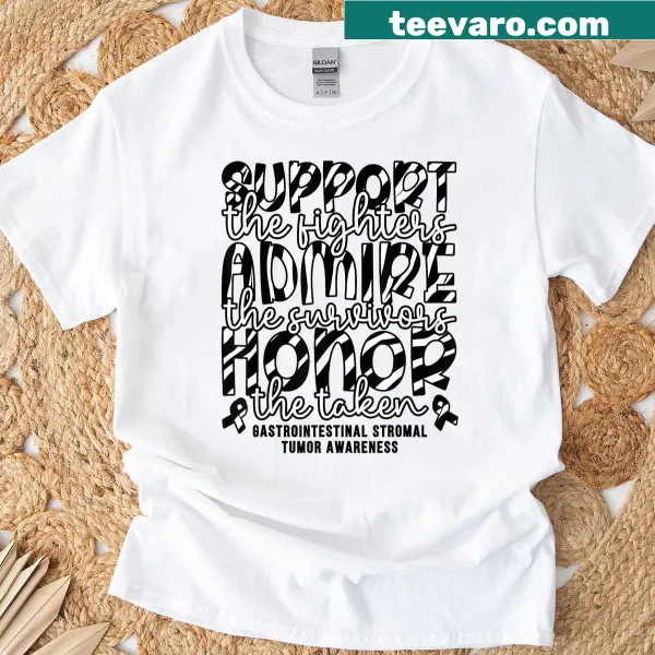 Zebra design for stromal tumor awareness T-shirt