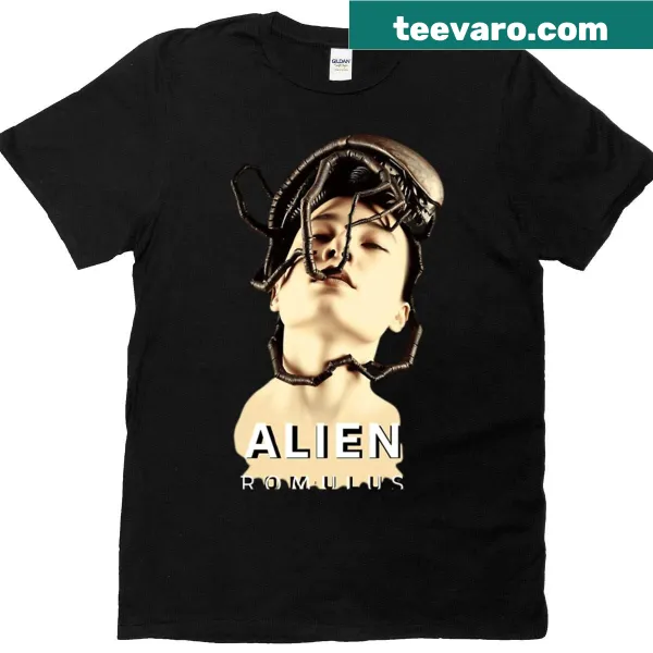 Vintage Horror Movie Series logos on a distressed T-shirt