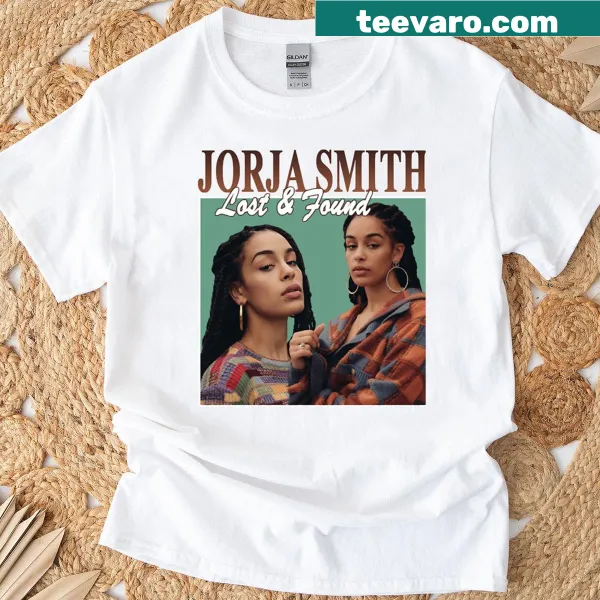 T-shirt inspired by Jorja Smith with design focusing on loss and discovery.
