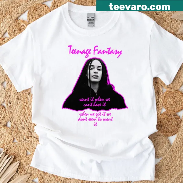 Playful t-shirt featuring Jorja Smith's Teenage Fantasy