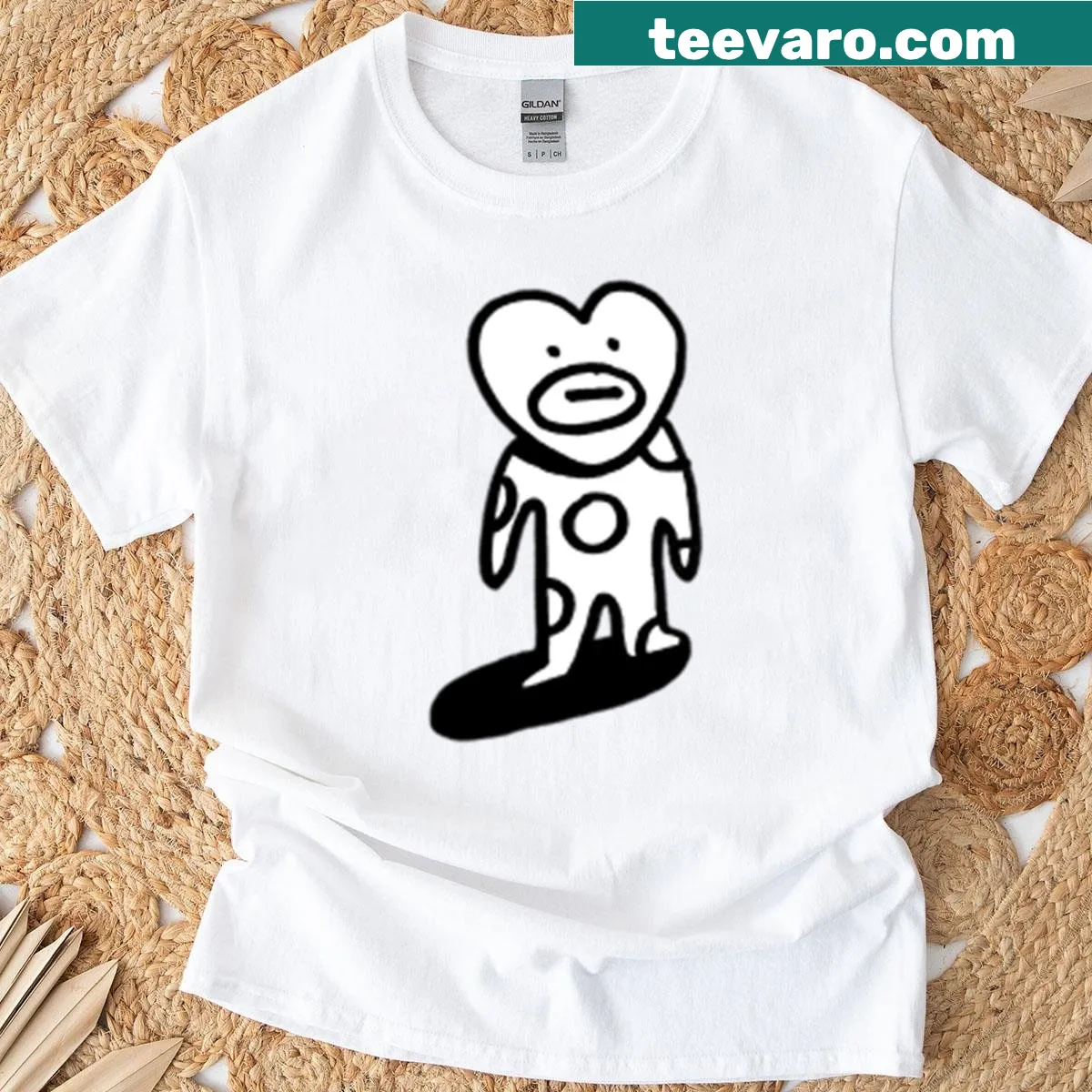 T-shirt with the text 'Looking Boy' in a fun font — on a men's t-shirt