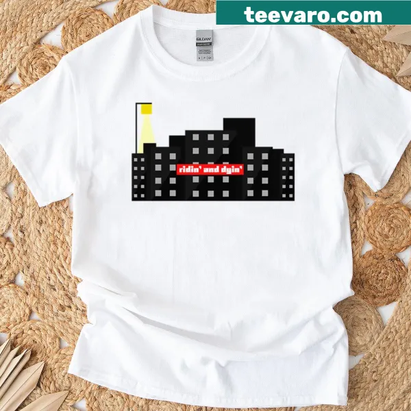 Simple typography t-shirt with 'Ma City' text