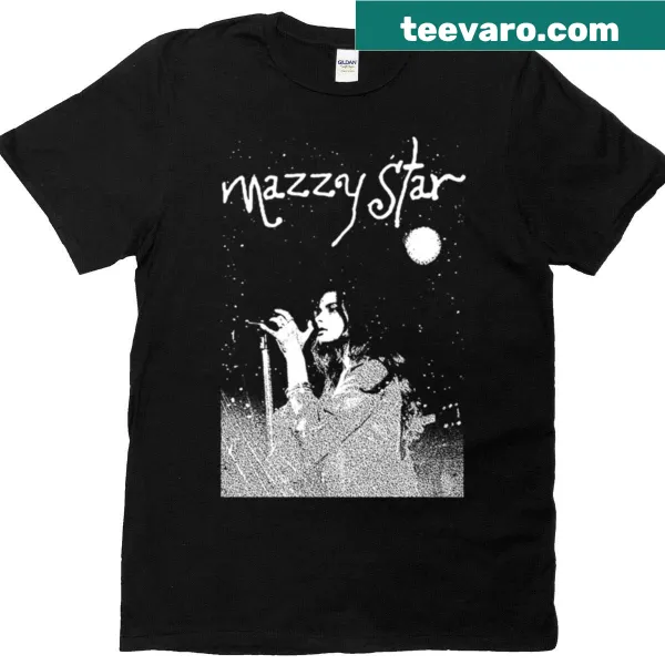 Oversized vintage t-shirt inspired by Mazzy Star's 90s aesthetic