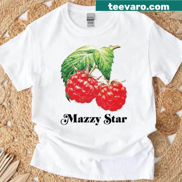 Retro fan design for Mazzy Star on a music-themed t-shirt