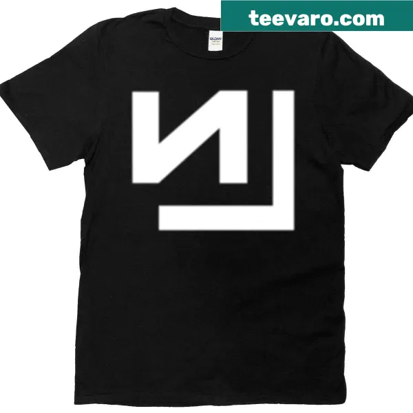 Oversized T-shirt featuring the Nin N logo in a badge style