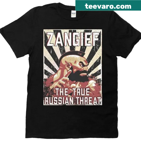 Illustration of Zangief from Street Fighter in an action pose