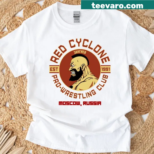 Pro wrestling club t-shirt with video game theme