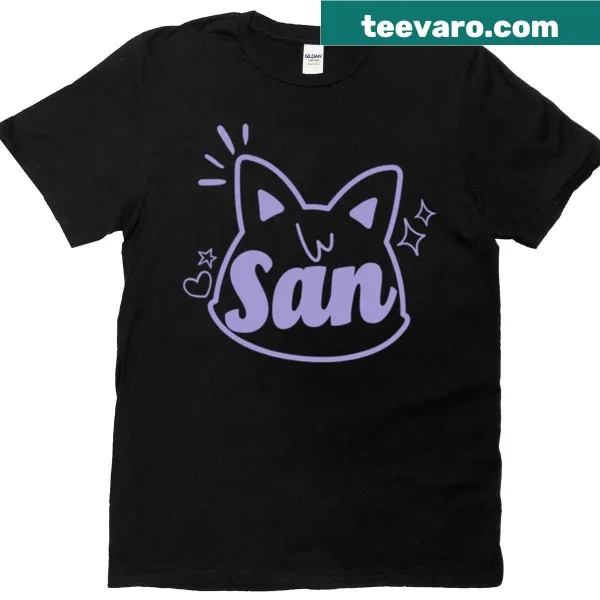 Sandeoki logo design from San Ateez on a T-shirt