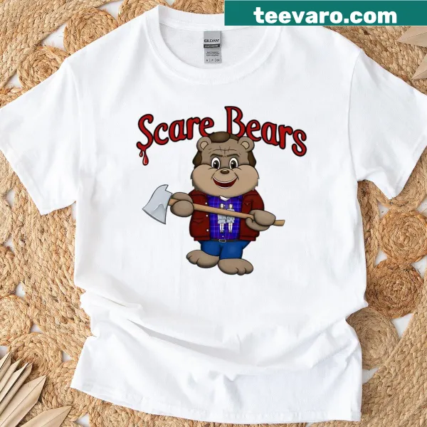 Spooky shirt featuring a haunted hotel caretaker design