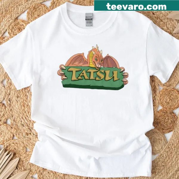 Tatsu roller coaster logo T-shirt