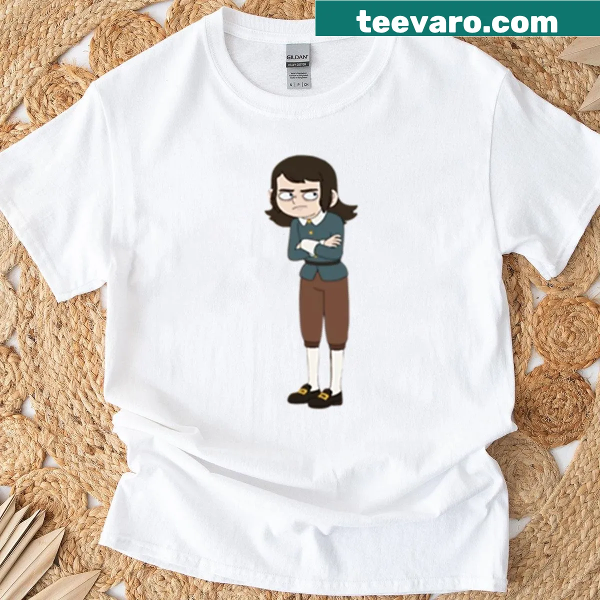 Humorous upset saying on an oversized t-shirt for boys — on a men's t-shirt