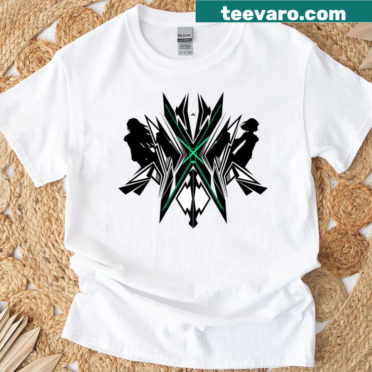 Xenoblade Chronicles 2 T-shirt featuring Pneuma graphic design — on a men's t-shirt