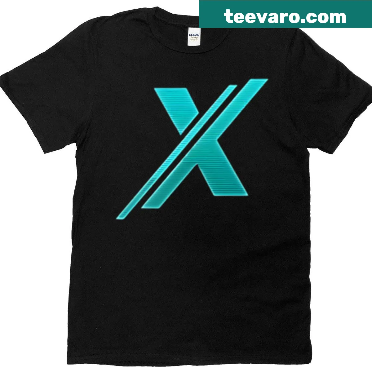 Custom logo shirt for Xenoblade Chronicles X — on a men's t-shirt