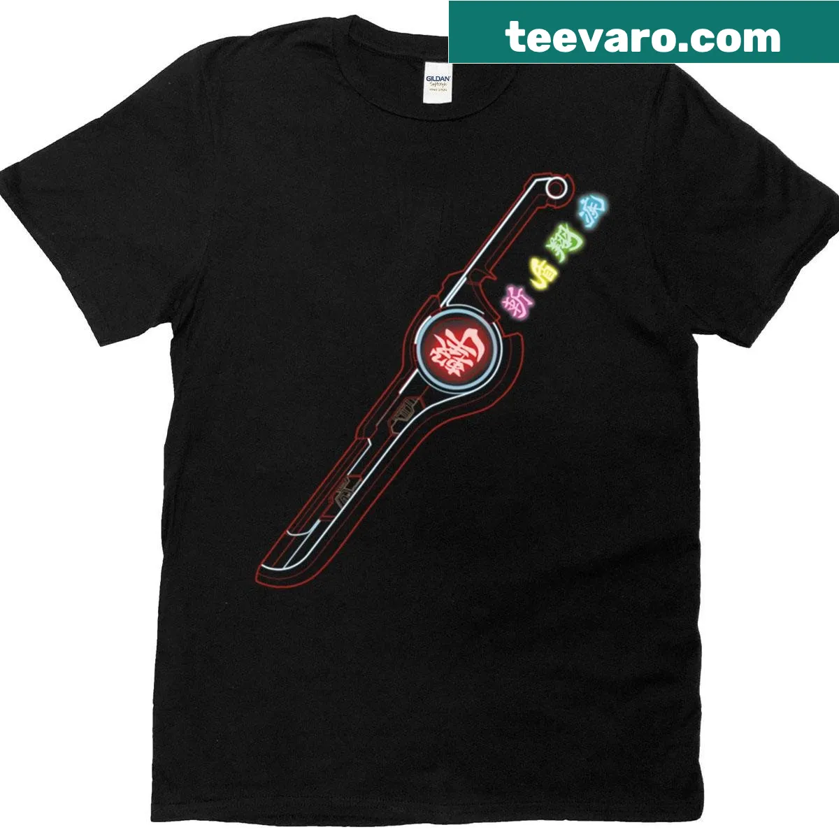 Xenoblade Monado graphic T-shirt — on a men's t-shirt