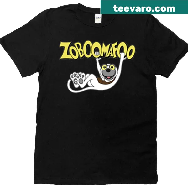 Retro Zoboomafoo logo on a nostalgic T-shirt