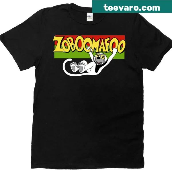 Retro Zoboomafoos logo on a casual T-shirt